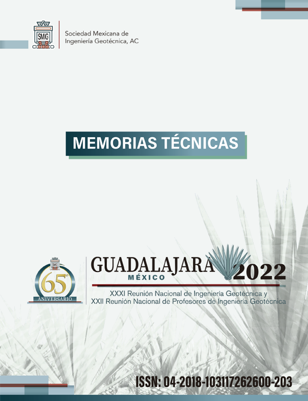 xxxi,reuniÓn,nacional,de,ingenierÍa,geotÉcnica,y,xxii,reuniÓn,nacional,de,profesores,de,ingenierÍa,geotÉcnica