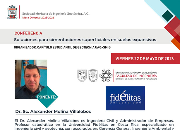 Conferencia Soluciones para cimentaciones superficiales en suelos expansivos
