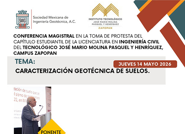 Conferencia Magistral Caracterización Geotécnica de Suelos