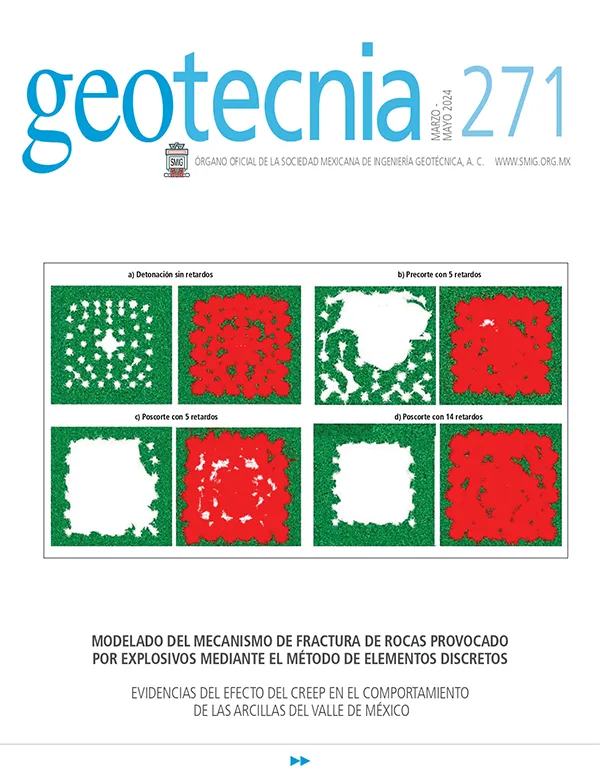 Número 271, primer trimestre 2024 , Revista Trimestral, SMIG, ingeniería, geotécnica