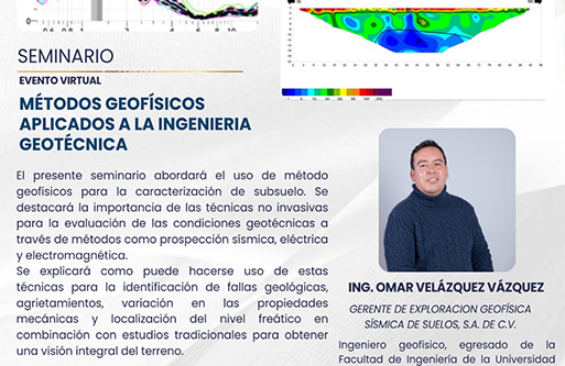 Métodos Geofísicos aplicados a la Ingenieria Geotécnica